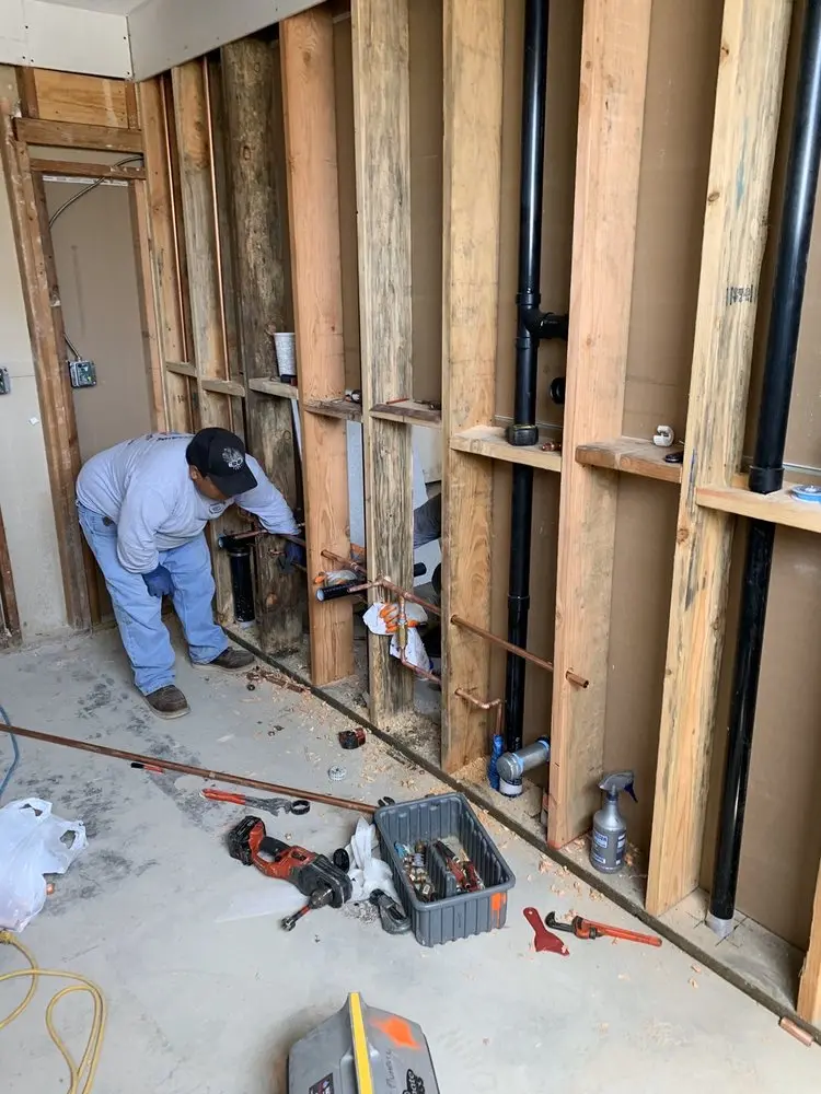 Commercial rough-in plumbing for Water Heater Replacement in Cypress Gardens